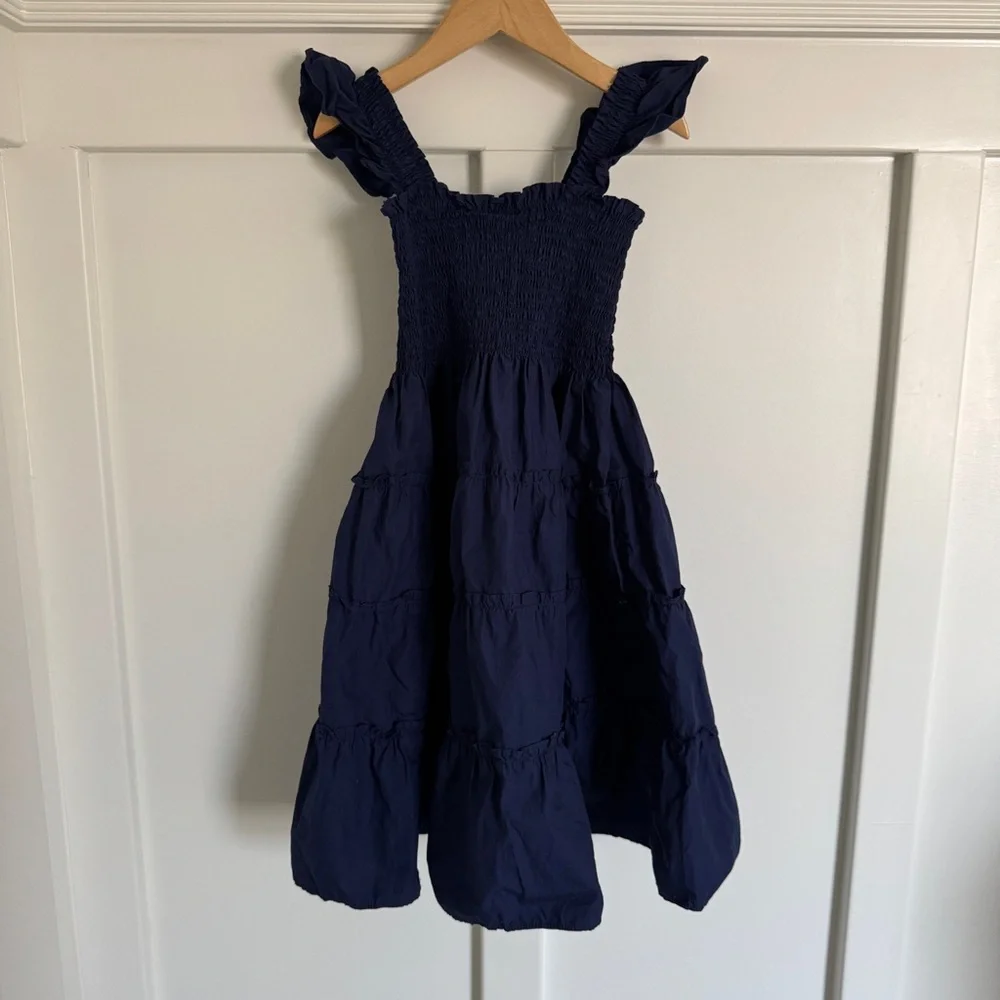 Hill House Navy Ellie Nap Dress - Size 7/8 - Picture 8 of 8